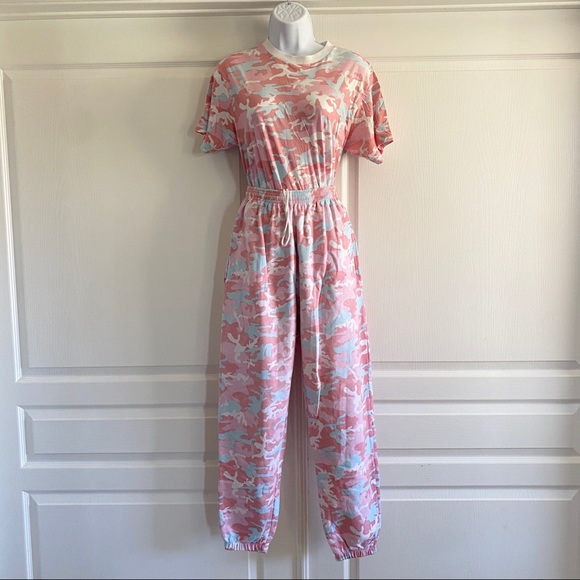 Kylie Pink Camo Sweats Set S/M So SOFT - Picture 2 of 13